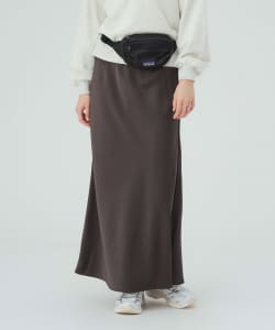 【10%OFFクーポン対象】サテン フレア スカート