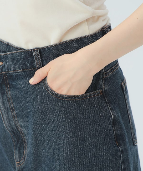 流蘇牛仔迷你裙