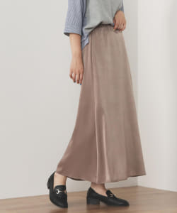 BEAMS HEART / サテンマーメイド スカート