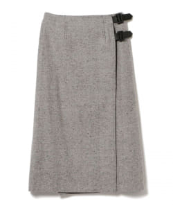 BEAMS HEART / 起毛 カラーネップ スカート