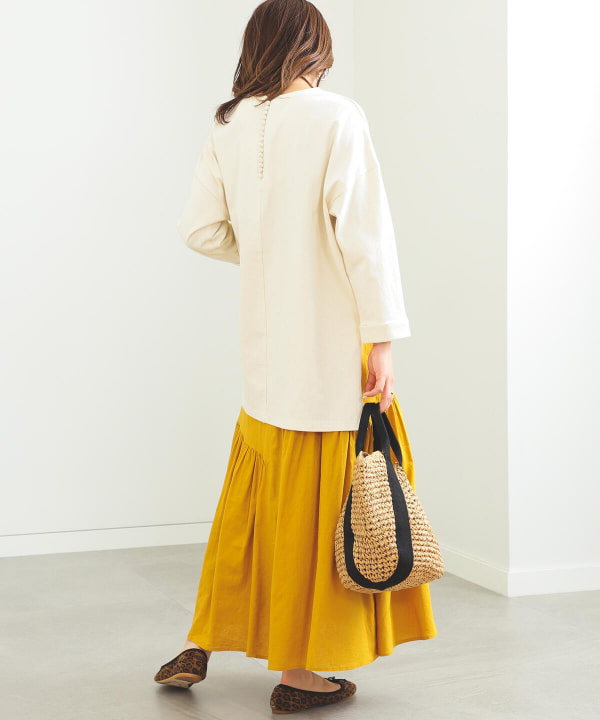 BEAMS HEART / ギャザー ティアードスカート Ray BEAMS（レイ ビームス）ティアード ギャザー スカート（スカート