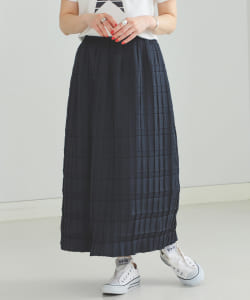 チェック プリーツスカート