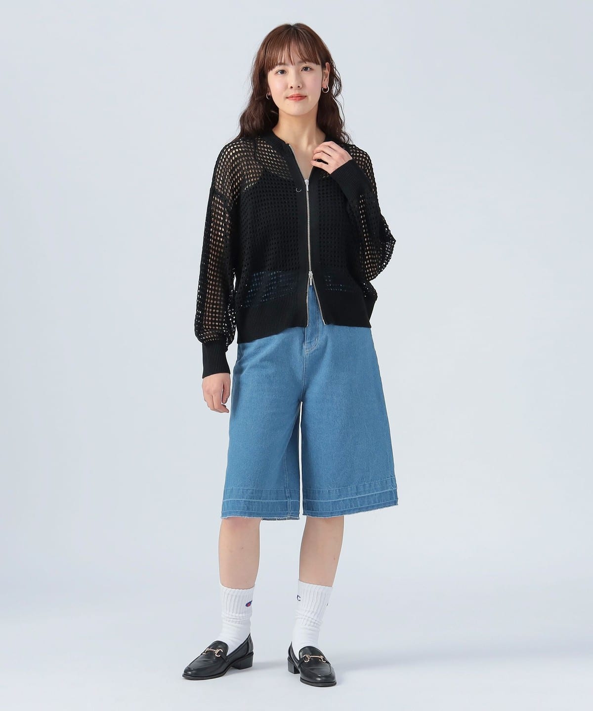 デニム バミューダ パンツ パンツ WOMEN LIGHT BLUE ONE SIZE デニム バミューダ パンツ パンツ WOMEN LIGHT BLUE ONE SIZE