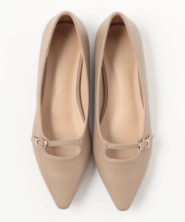 BEAMS flat apartment クエア トップ パンプス 23.5 - メルカリ