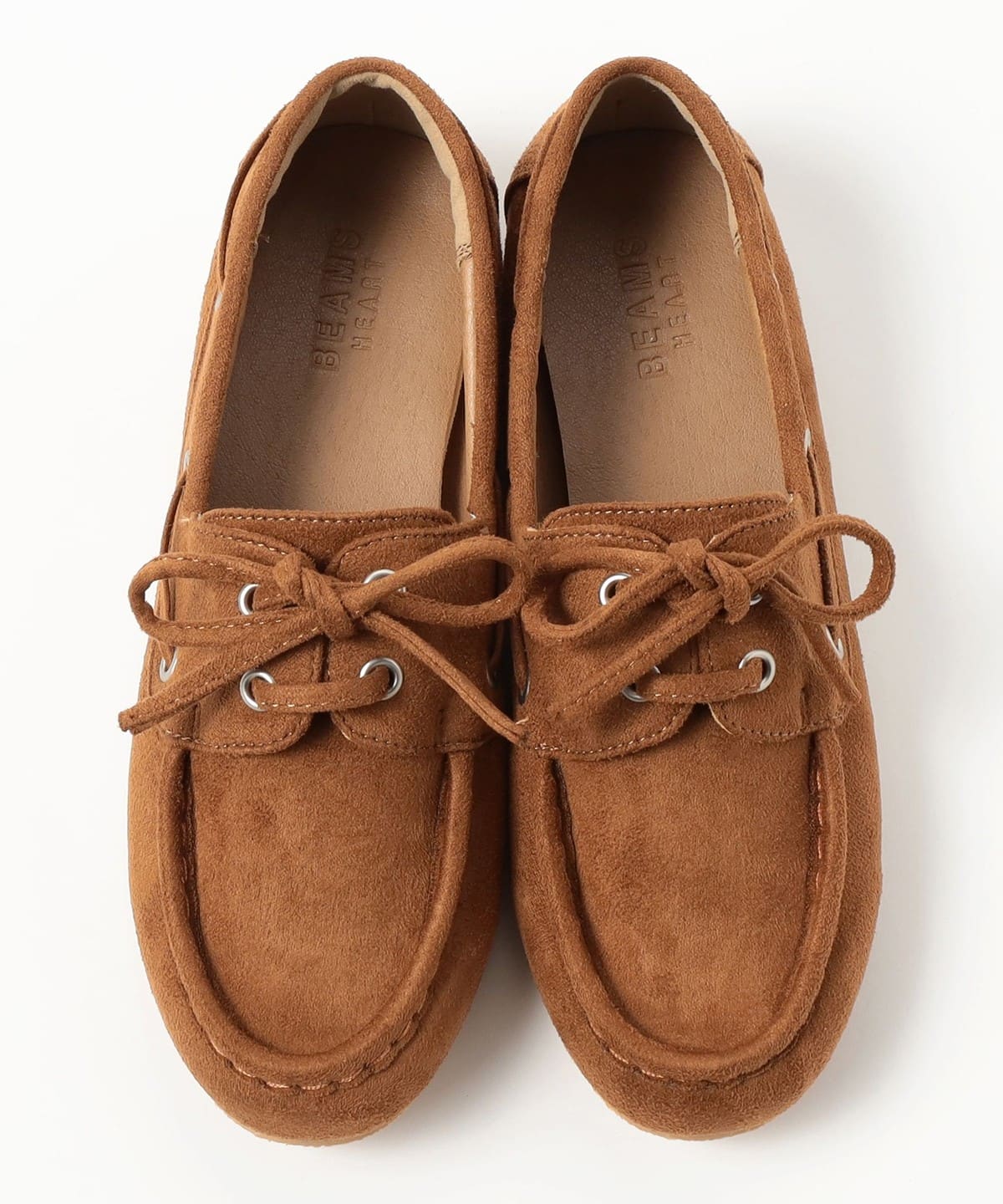 BEAMS ハイカットモカシンシューズ BEAMS HEART（ビームス ハート）デッキモカシン（シューズ その他