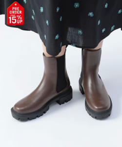 【+15%ポイントUP】サイドゴア ブーツ（22.5～24.5cm）