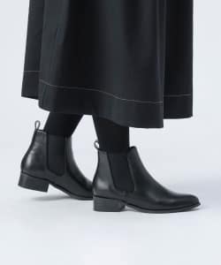 フェイクレザー サイドゴアブーツ（22.5～24.5cm）