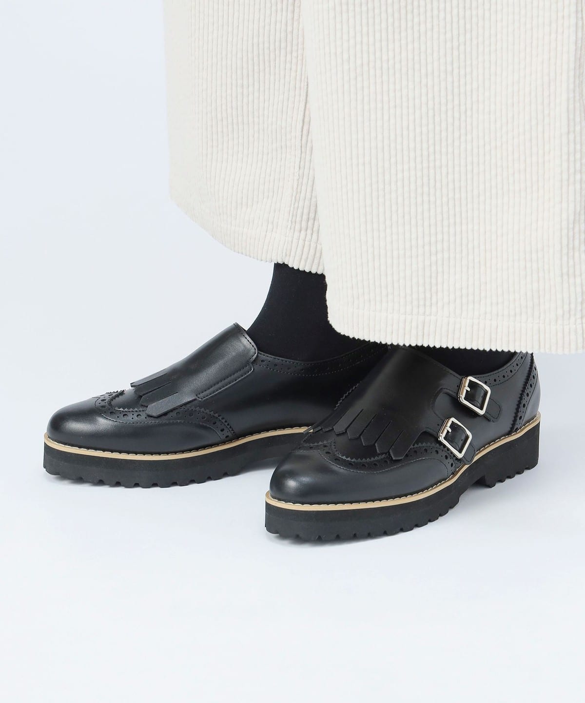 タッセル マニッシュ シューズ シューズ WOMEN BLACKスムース L タッセル マニッシュ シューズ シューズ WOMEN BLACKスムース L