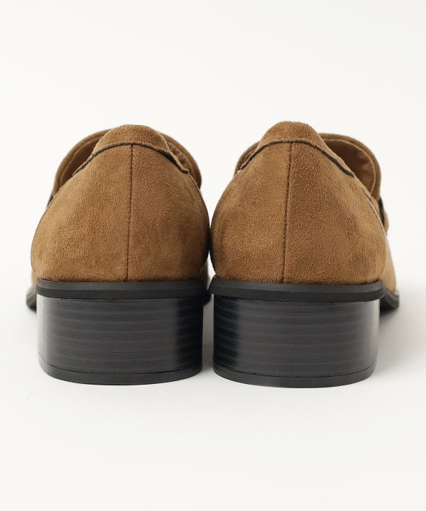 BEAMS HEART ビットローファー 25.5㎝　スウェード　茶 BEAMS HEART（ビームス ハート）ビット ローファー（25～27cm