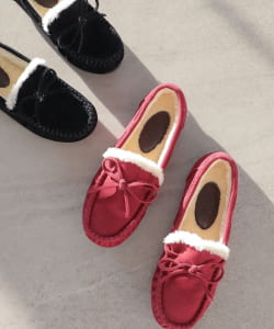 BEAMS HEART / フェイクファー モカシン