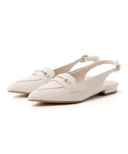 バックレス ビットローファー