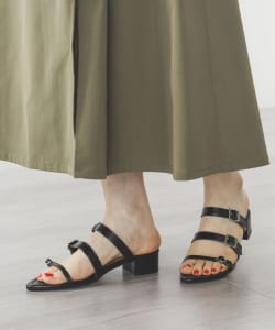 トリプルストラップ サンダル