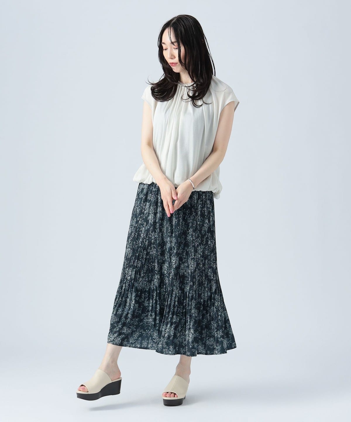 直営店に限定 BEAMS HEART（ビームス サンダル（22.5 ソール ハート）ウェッジ 靴