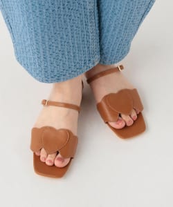 ハート モチーフ サンダル