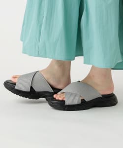 クロス ニット サンダル