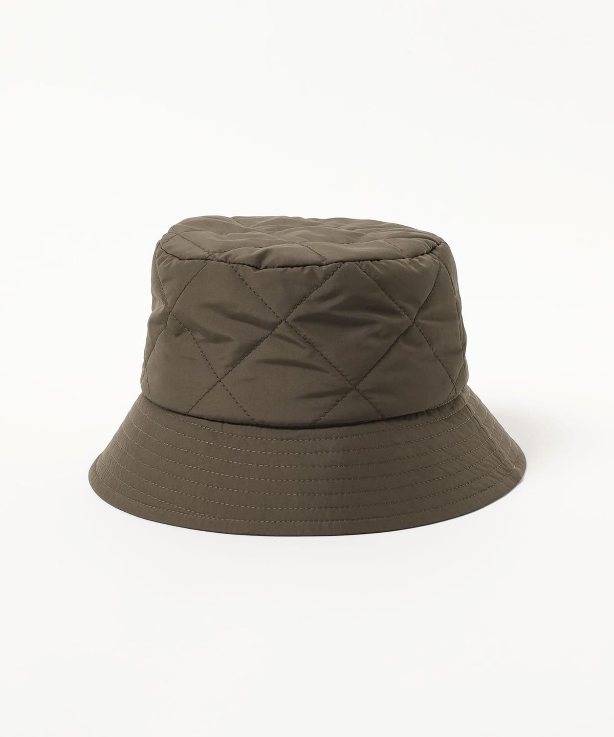 キルティング バケットハット 帽子 WOMEN DARK GREEN ONE SIZE