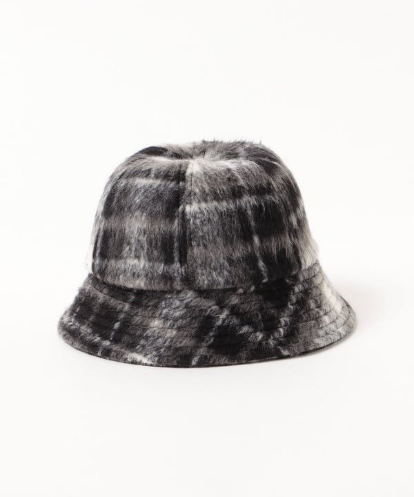 BEAMS HEART BEAMS HEART BEAMS HEART / Shaggy check hat (hat) mail