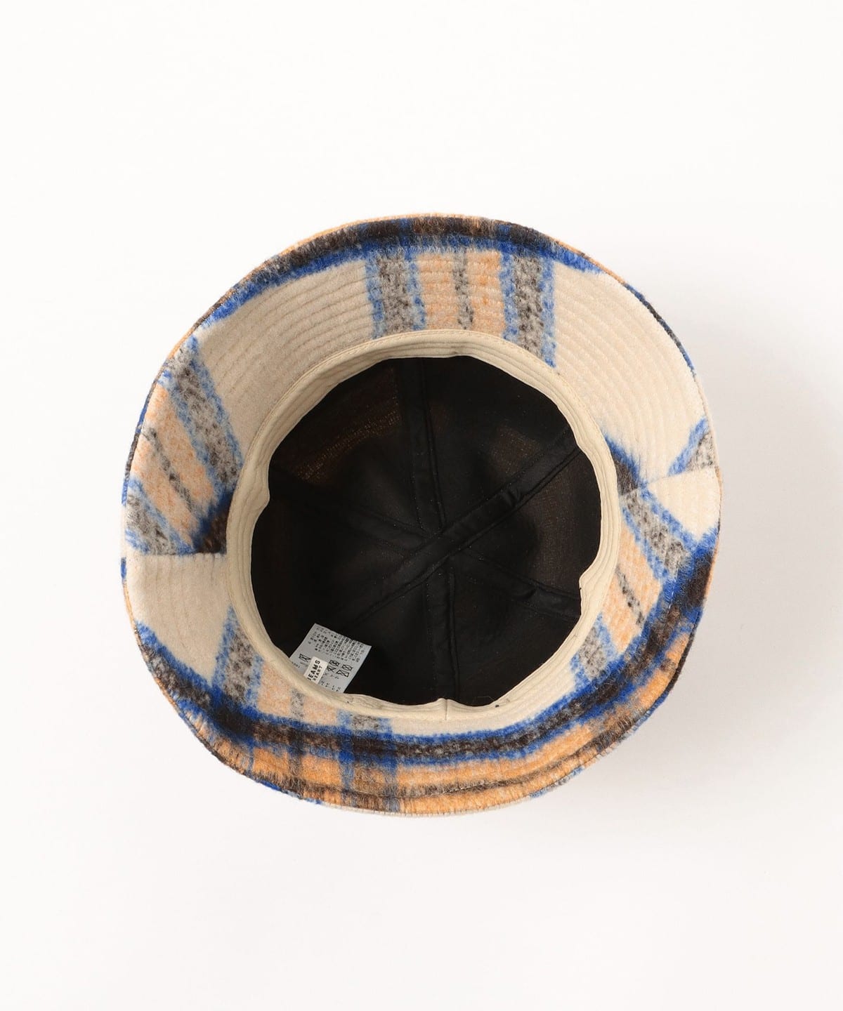 BEAMS HEART BEAMS HEART BEAMS HEART / Shaggy check hat (hat) mail