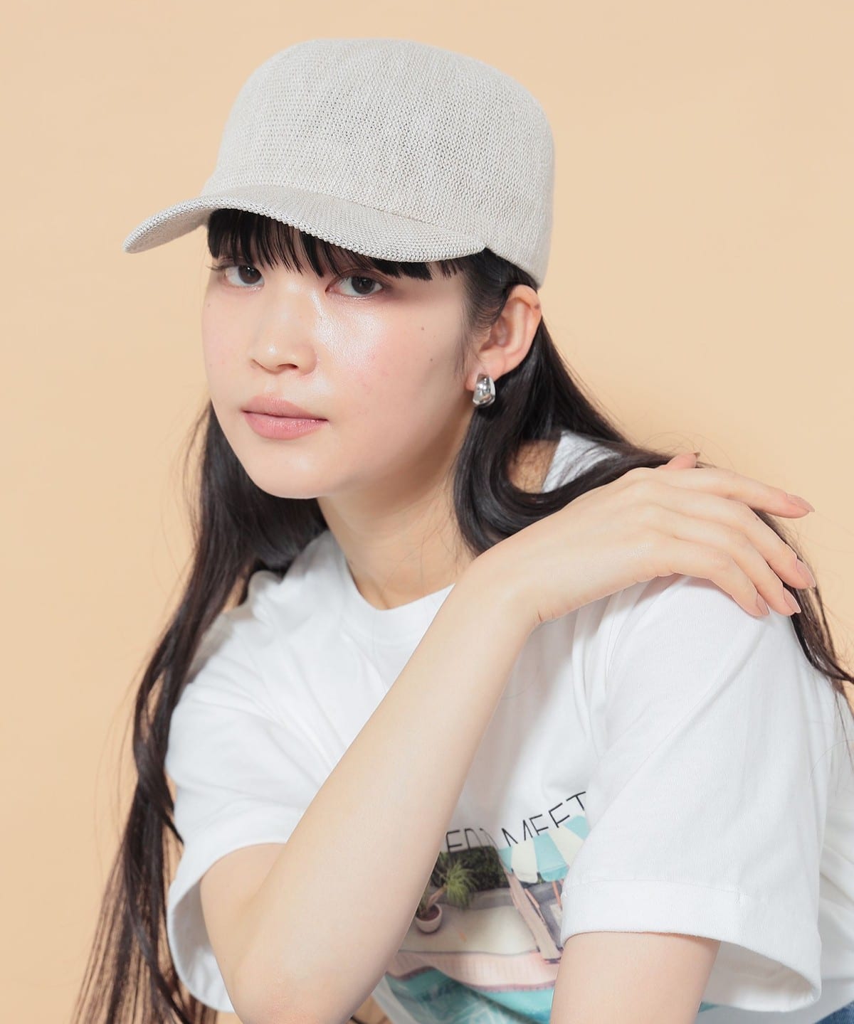 サーモ キャップ 帽子 WOMEN BEIGE ONE SIZE サーモ キャップ 帽子 WOMEN BEIGE ONE SIZE