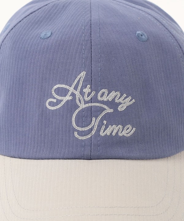 カップル帽子★新作【MARITHE】HEART LETTERING LOGO5 PANEL CAP ハート刺繍ピグメントキャップ[品番：OUTW0000420]｜Outfitter