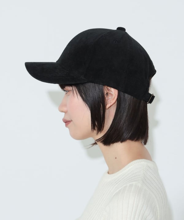 amiparis コーデュロイキャップ ブラック ユニセックス - メルカリ