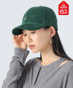 【+15%ポイントUP】ハンドサイン 細コーデュロイ キャップ