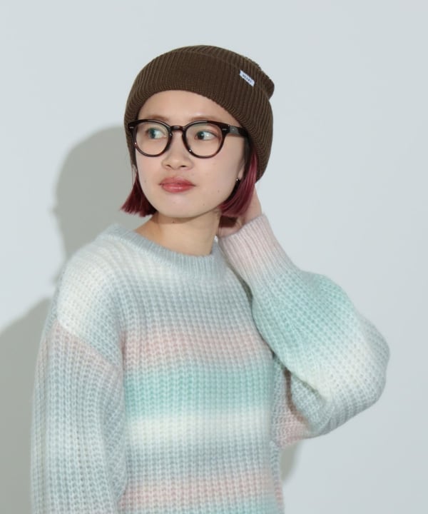 BEAMS HEART(ビームス ハート)ミニタグ ワッチキャップ(帽子 BEAMS HEART(ビームス ハート)ミニタグ ワッチキャップ(帽子