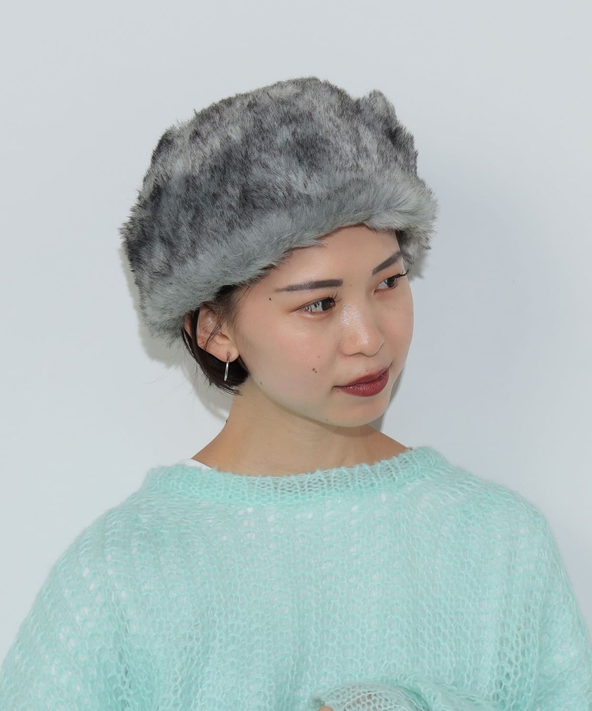 6パネル ロシアン帽 帽子 WOMEN LIGHT GREY ONE SIZE 6パネル ロシアン帽 帽子 WOMEN LIGHT GREY ONE SIZE