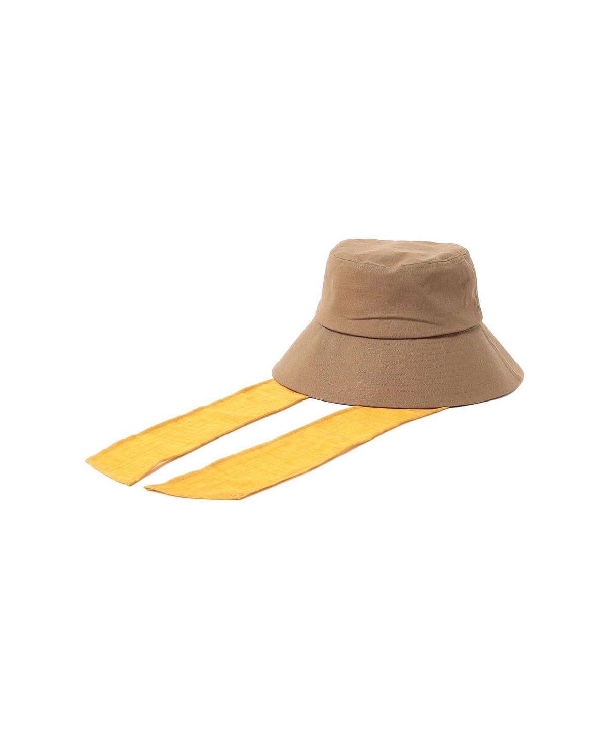 シアー紐付 バケット ハット 帽子 WOMEN OLIVE ONE SIZE シアー紐付 バケット ハット 帽子 WOMEN OLIVE ONE SIZE