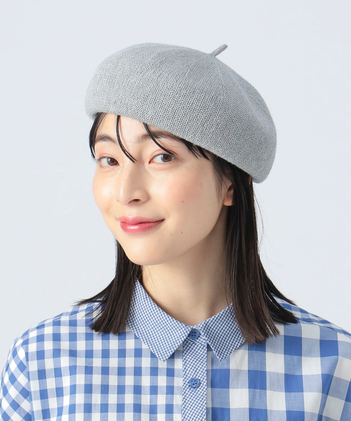 サーモ ベレー 帽子 WOMEN GREY ONE SIZE サーモ ベレー 帽子 WOMEN GREY ONE SIZE