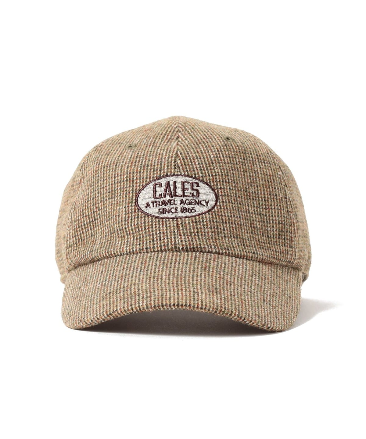 ツイード ワッペン 刺繍 キャップ 帽子 WOMEN BEIGE ONE SIZE ツイード ワッペン 刺繍 キャップ 帽子 WOMEN BEIGE ONE SIZE