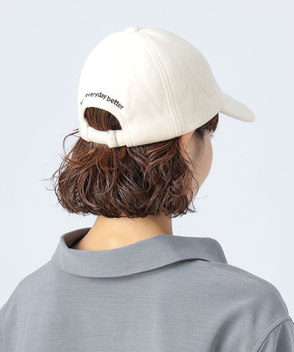 B-HEART ロゴ フリース キャップ 帽子 WOMEN IVORY ONE SIZE B-HEART ロゴ フリース キャップ 帽子 WOMEN IVORY ONE SIZE