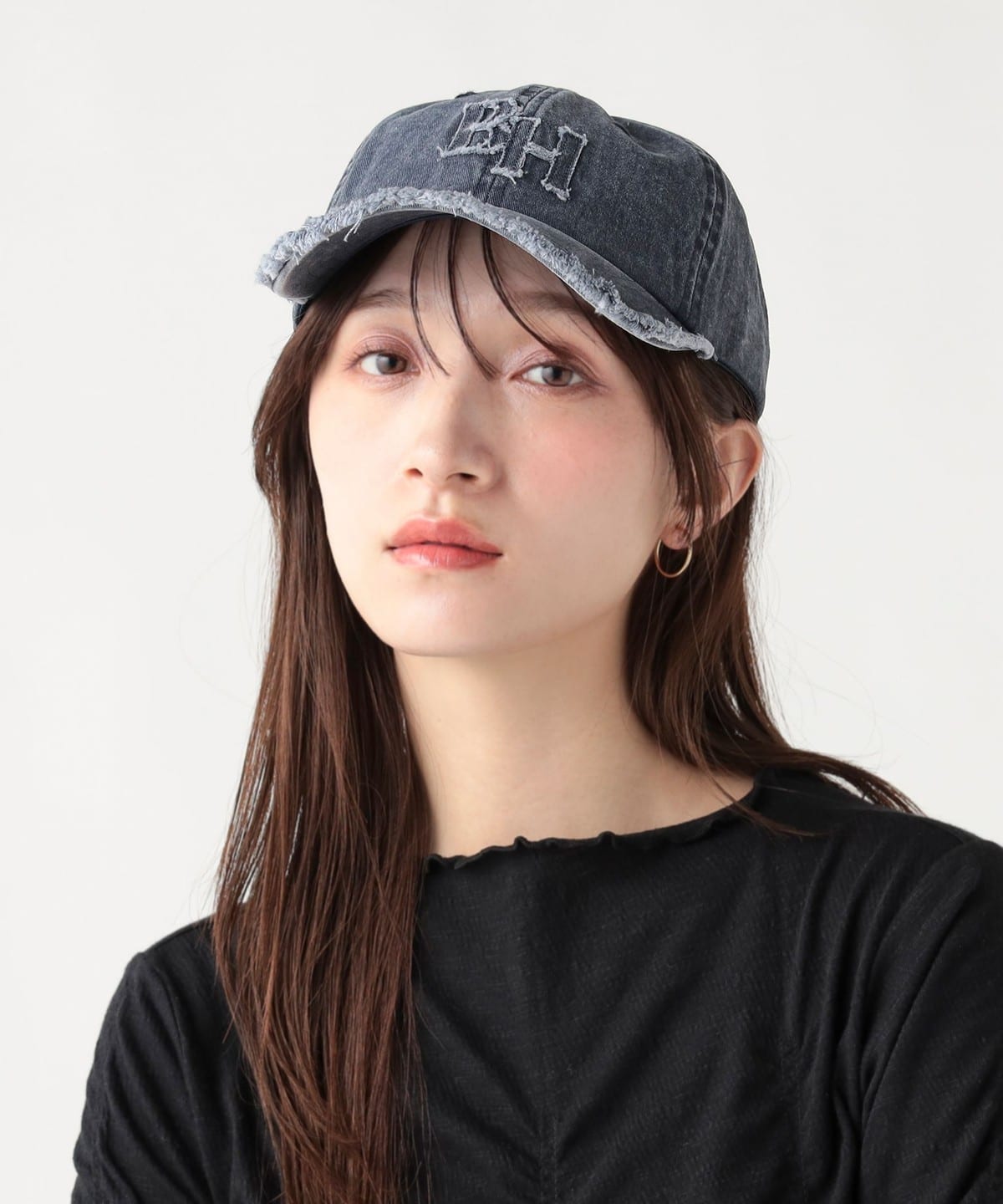 BEAMS HEART（ビームス ハート）ピグメント ロゴ キャップ（帽子