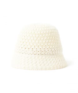 かぎ針編み風 クローシュ ハット