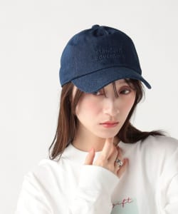 エンボス デニム キャップ