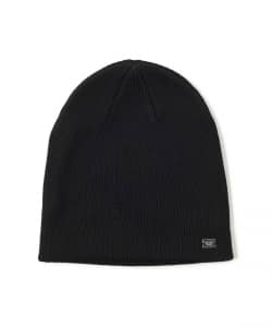 シンプル リブ ビーニー