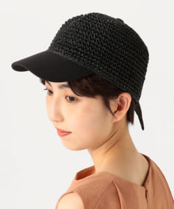 BEAMS HEART / コマ編み キャップ