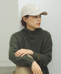 BEAMS HEART / ヘリンボーン ツイード キャップ