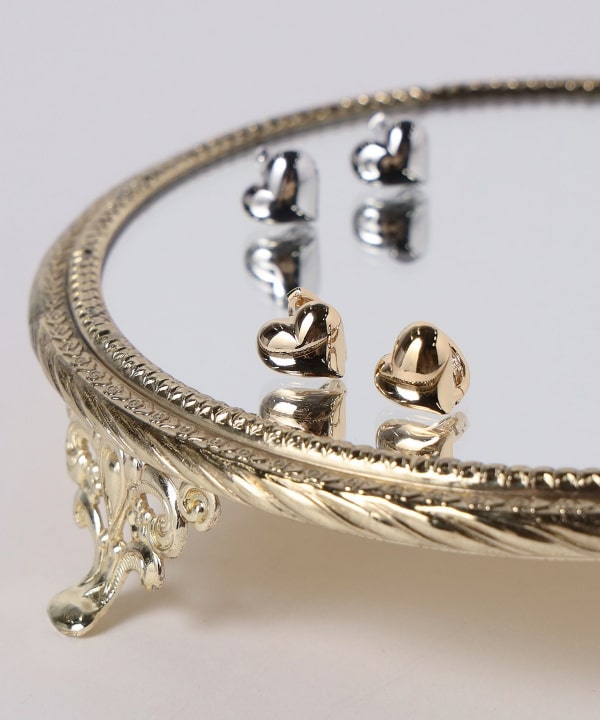 BEAMS HEART(ビームス ハート)立体ミニハート ピアス BEAMS HEART(ビームス ハート)立体ミニハート ピアス