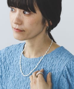 BEAMS HEART / パールミックス ネックレス