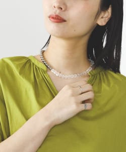 クリアメタルコンビ ネックレス