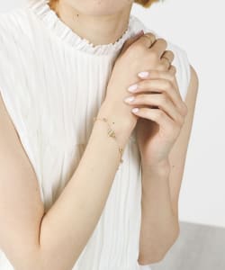 ボール ミックスチェーン ブレスレット