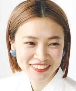 BEAMS HEART / マーブルボリューム イヤリング