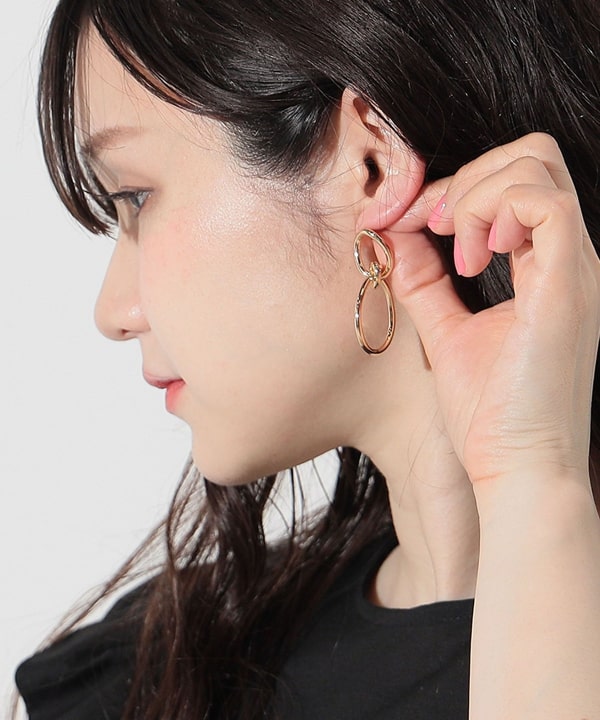 BEAMS HEART（ビームス ハート）結び ピアス（アクセサリー