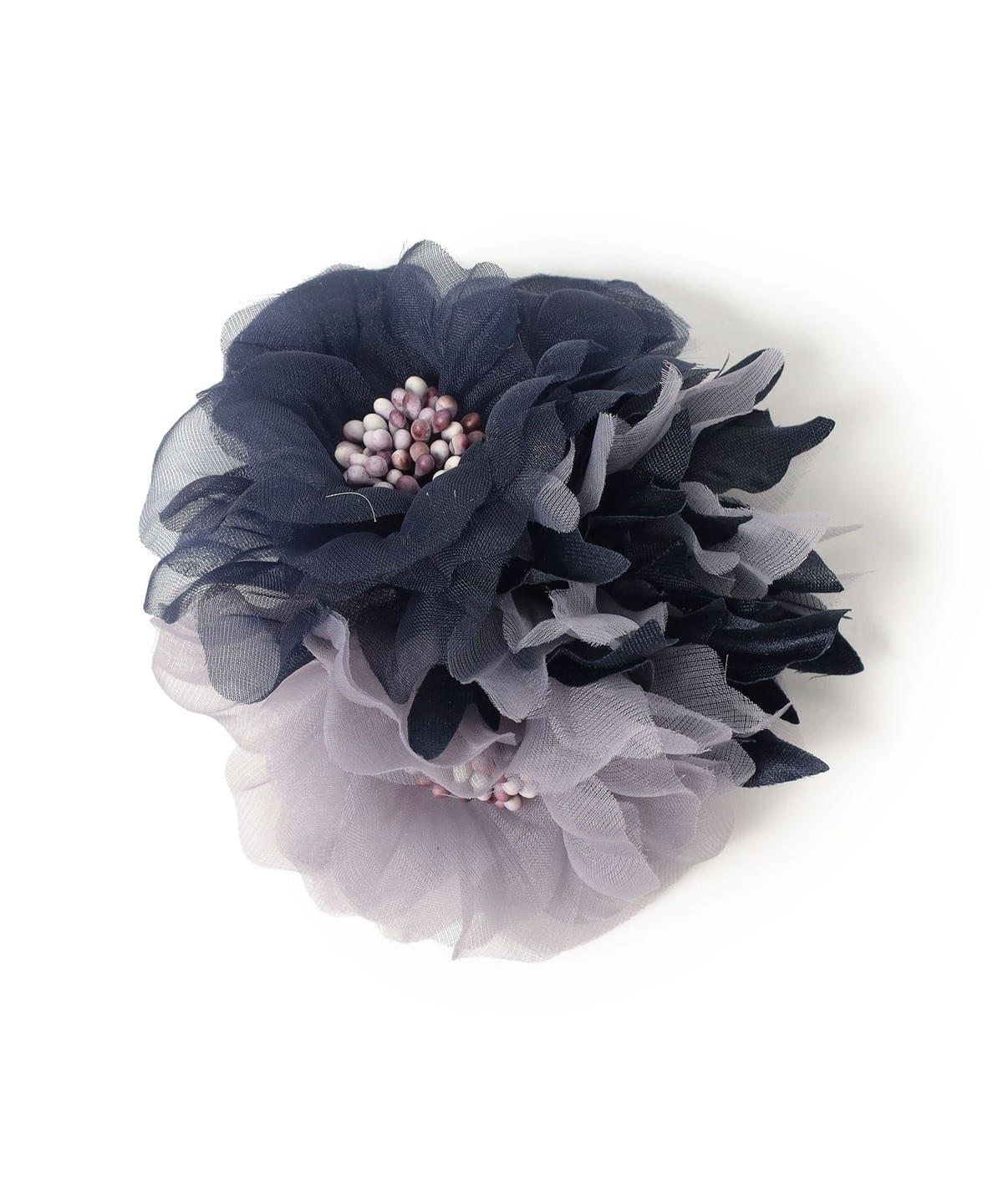 シアーフラワー コサージュ アクセサリー WOMEN NAVY ONE SIZE シアーフラワー コサージュ アクセサリー WOMEN NAVY ONE SIZE