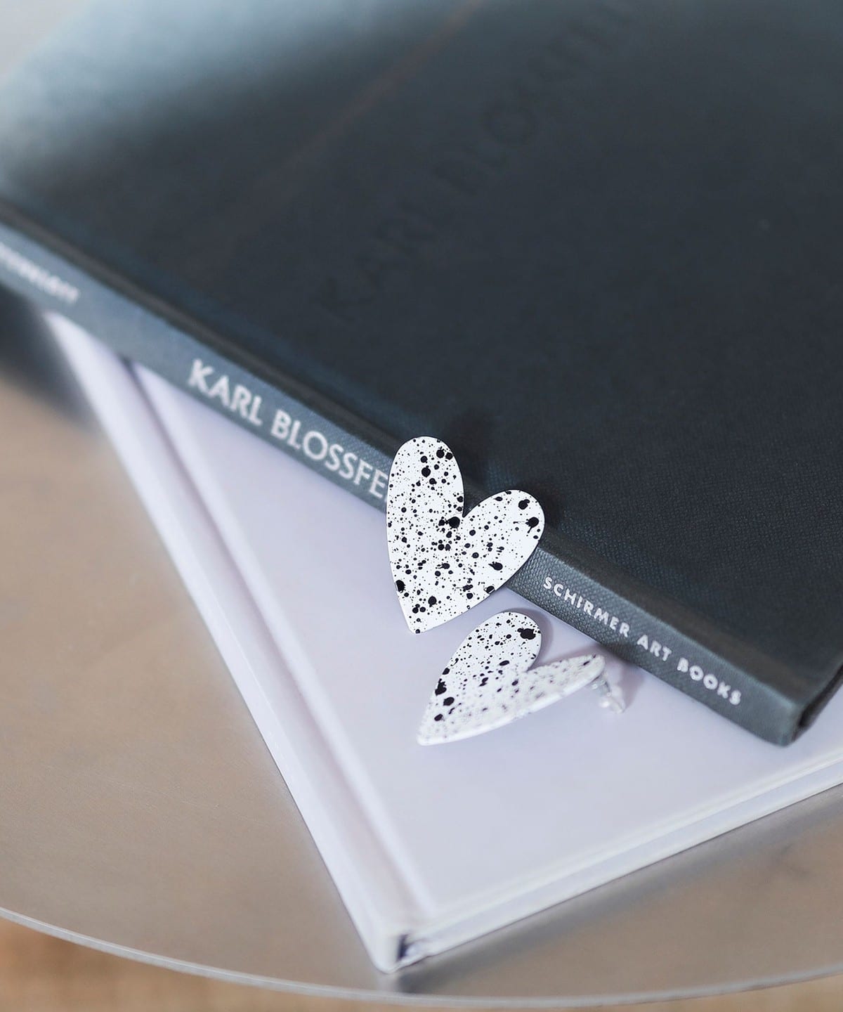 ペイント ハートピアス アクセサリー WOMEN WHITE ONE SIZE ペイント ハートピアス アクセサリー WOMEN WHITE ONE SIZE