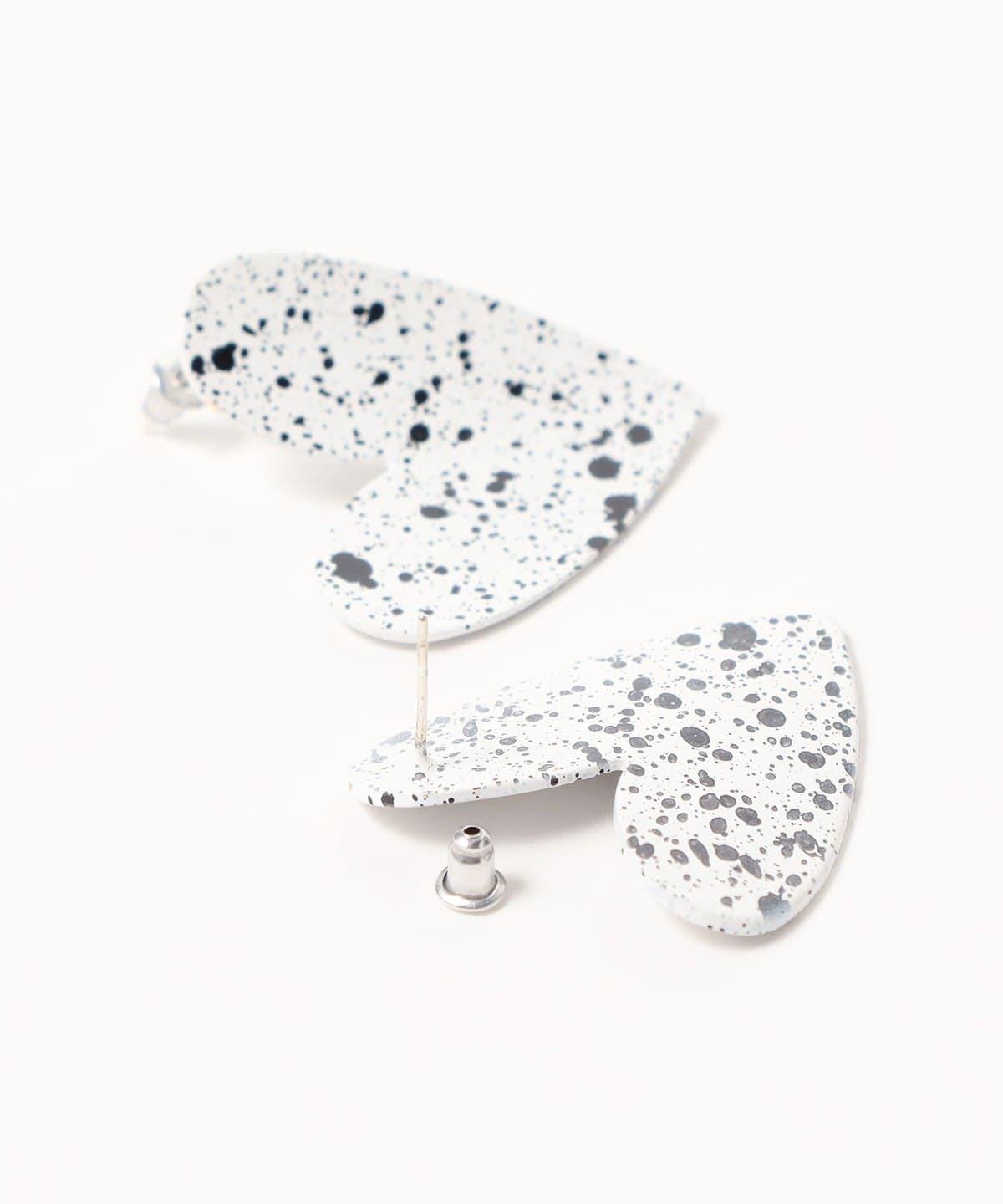 BEAMS HEART（ビームス ハート）ペイント ハートピアス（アクセサリー 