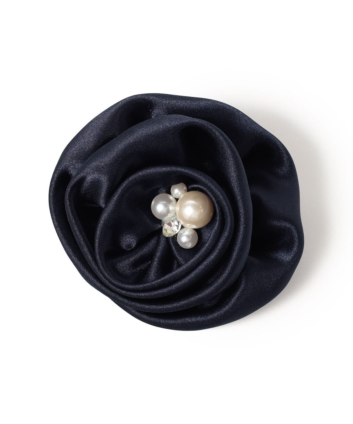 サテン フラワー コサージュ アクセサリー WOMEN NAVY ONE SIZE サテン フラワー コサージュ アクセサリー WOMEN NAVY ONE SIZE