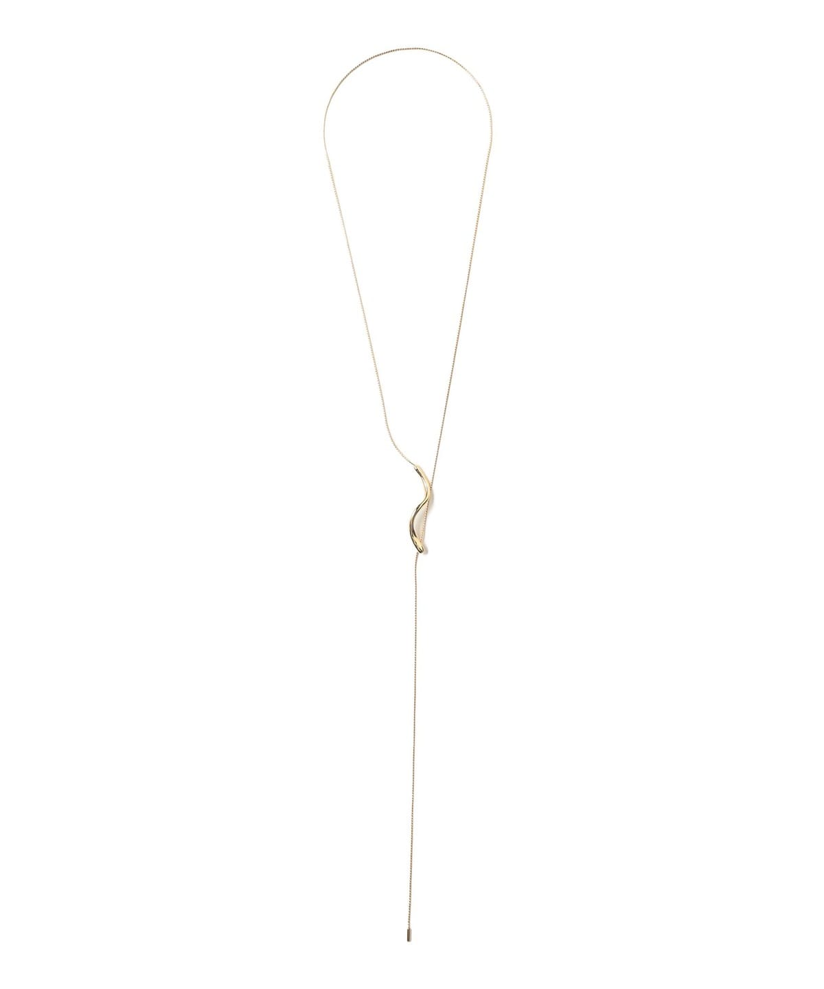 ニュアンス ウェーブ ネックレス アクセサリー WOMEN GOLD ONE SIZE ニュアンス ウェーブ ネックレス アクセサリー WOMEN GOLD ONE SIZE