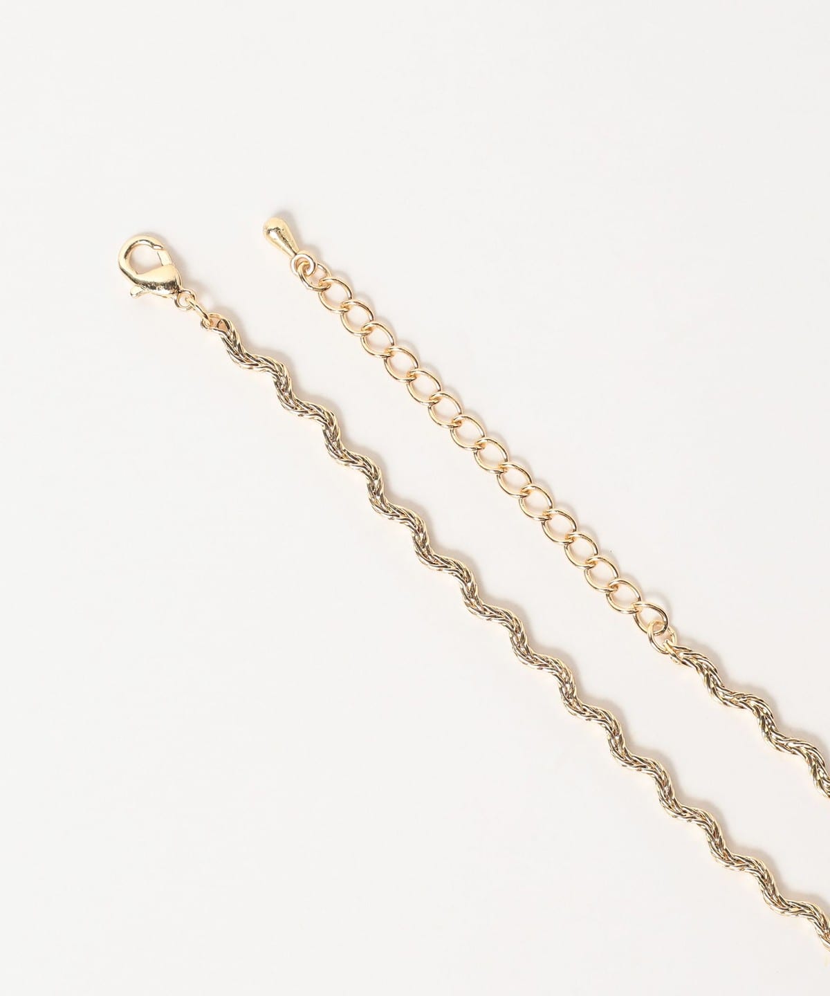 BEAMS HEART（ビームス ハート）ツイスト チェーン ネックレス